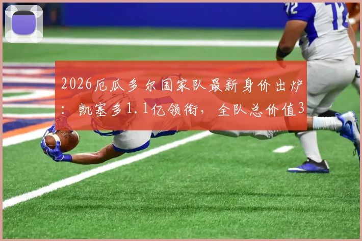 2026厄瓜多尔国家队最新身价出炉：凯塞多1.1亿领衔，全队总价值3.662亿欧元解析